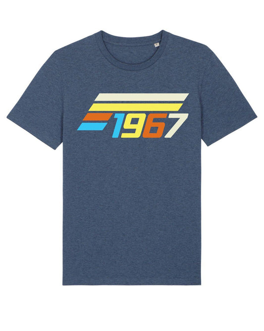 THIS IS MY NUMBER: Bespoke T-Shirt Made to Order With Your Own Retro Style Numbers (3 Colours) - SOUND IS COLOUR