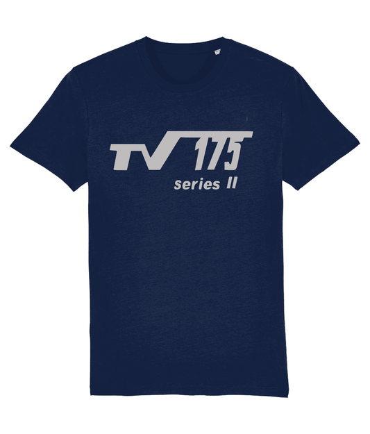 TV 175 SERIES 2:T-Shirt Inspired by ClassicLambretta Scooters (Silver Badge with 4 Colour Options) Small to 4XL - SOUND IS COLOUR