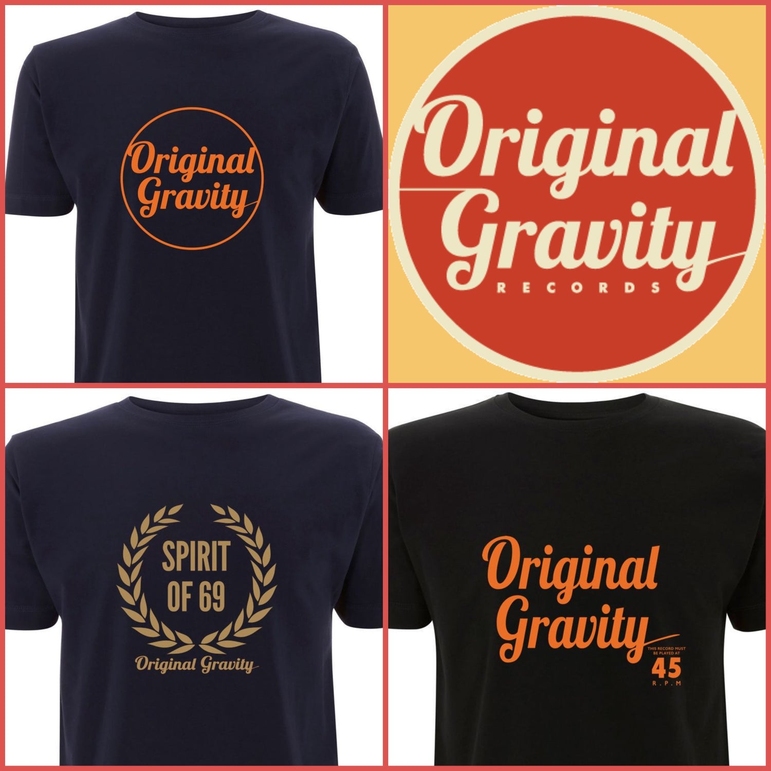 Official Merchandise: Original Gravity Records