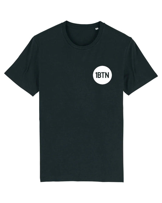 1BTN CHEST LOGO: T-Shirt Official Merchandise of 1BTN.FM (5 Colour Options) - SOUND IS COLOUR
