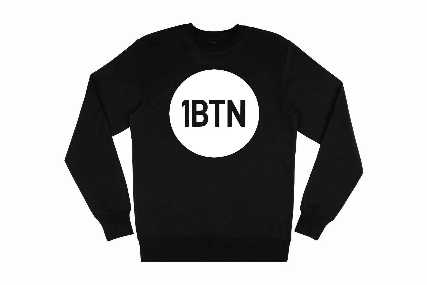 1BTN LARGE LOGO: Sweatshirt Official Merchandise of 1BTN.FM (5 Colour Options) - SOUND IS COLOUR