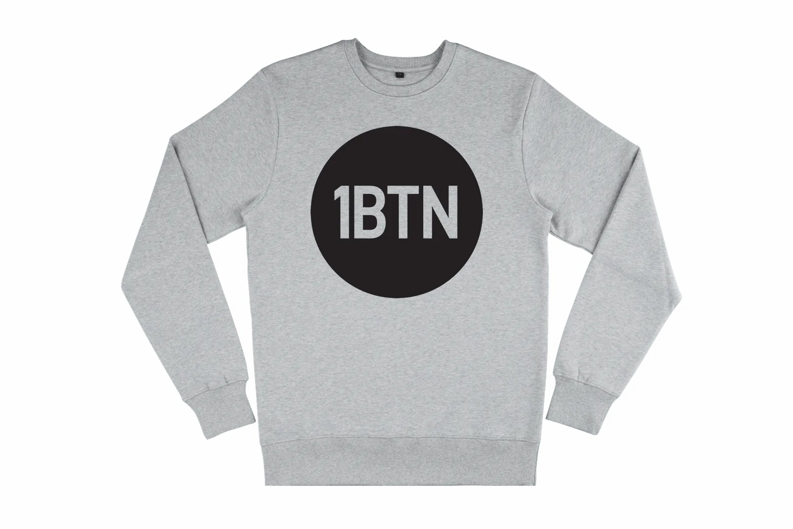 1BTN LARGE LOGO: Sweatshirt Official Merchandise of 1BTN.FM (5 Colour Options) - SOUND IS COLOUR