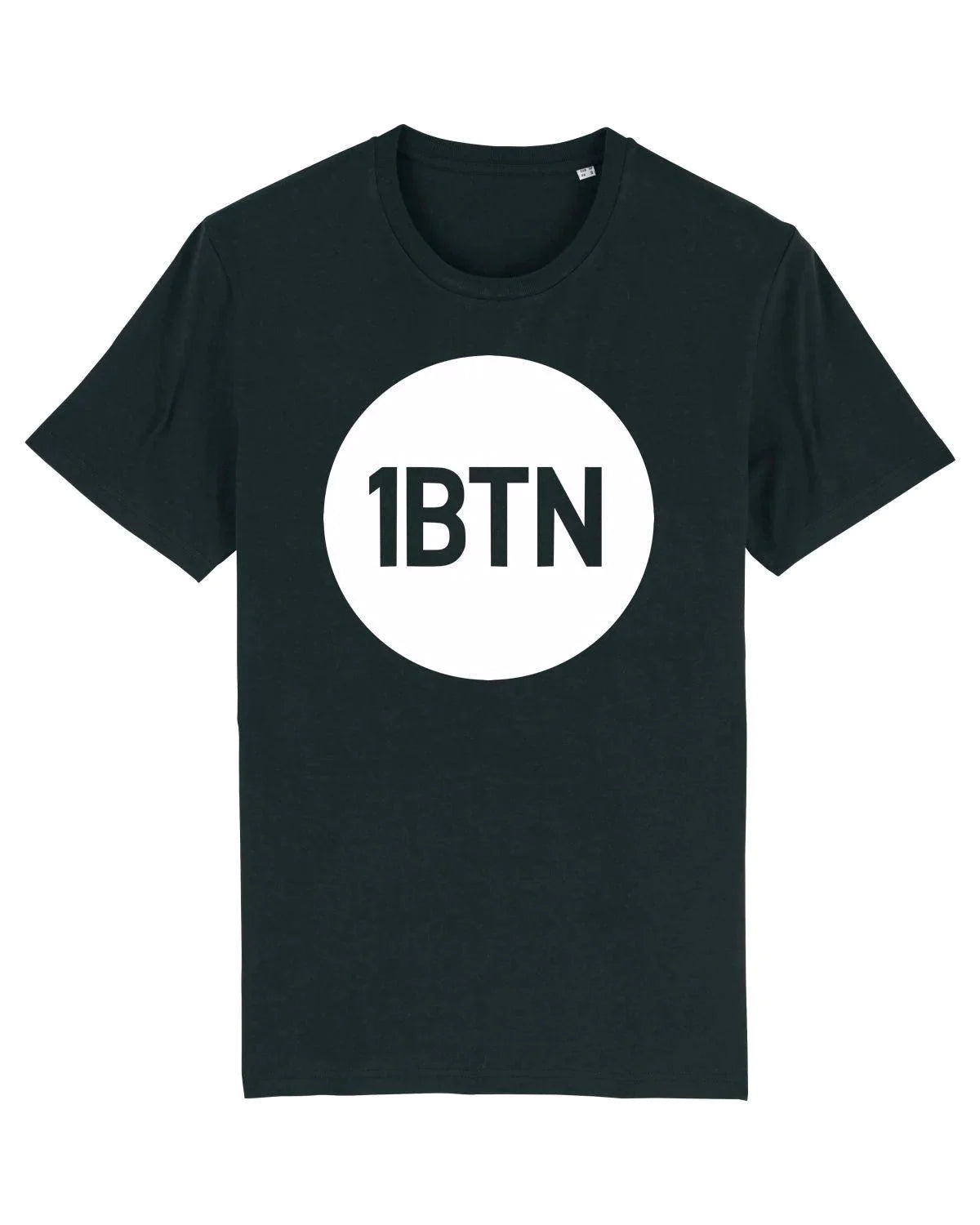 1BTN LARGE LOGO: T-Shirt Official Merchandise of 1BTN.FM (5 Colour Options) - SOUND IS COLOUR