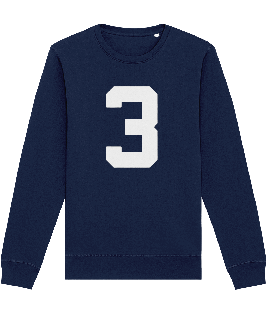HIGH NUMBERS: 3 - Ivy Style Sweatshirt. Small to 4XL