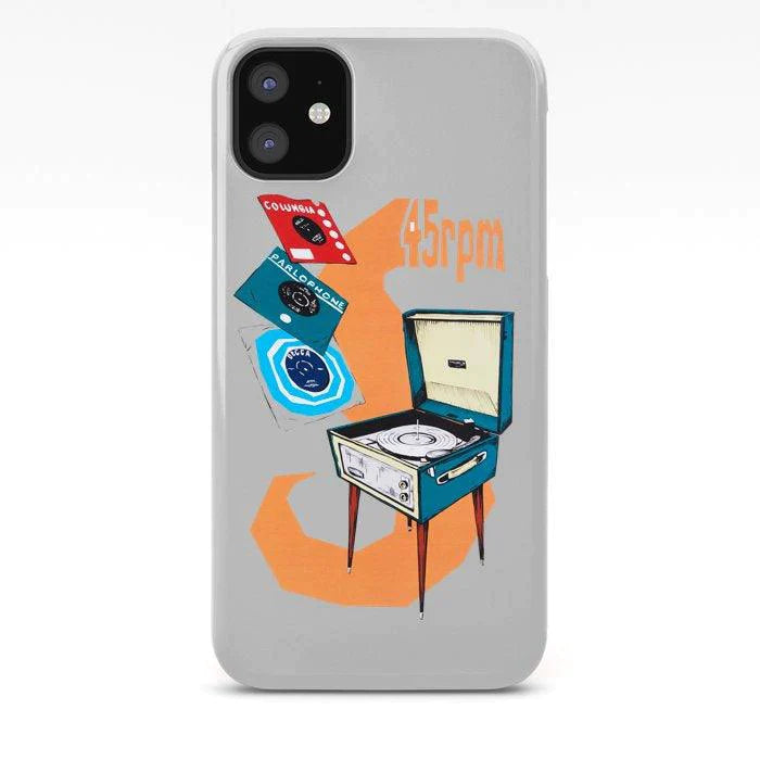 45 RPM: Phone Case Inspired by Records & Record Collecting - SOUND IS COLOUR