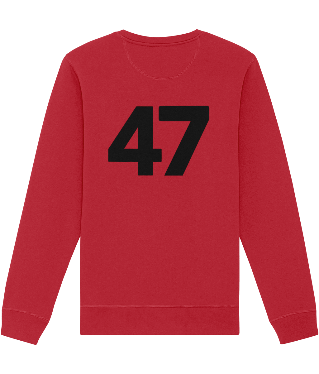RALLYMASTER: Sweatshirt Inspired by ClassicLambretta Scooters Small to 4XL (RED, BLUE AND BESPOKE)
