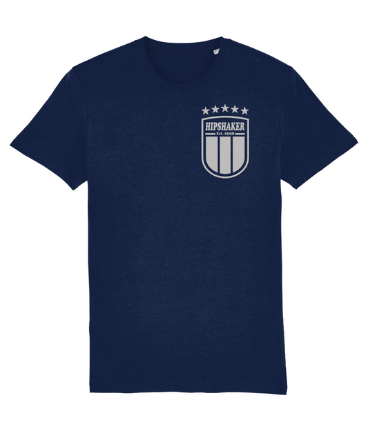 ISLE OF WIGHT 26: 2-Sided Navy T-Shirt Official Merchandise of Hipshaker Small to 4XL
