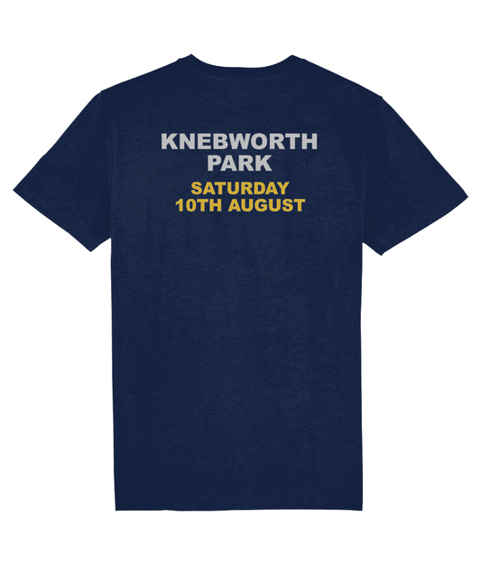 LIVE 96: KNEBWORTH PARK DATE ON REAR: 2-Sided T-Shirt Inspired by Oasis