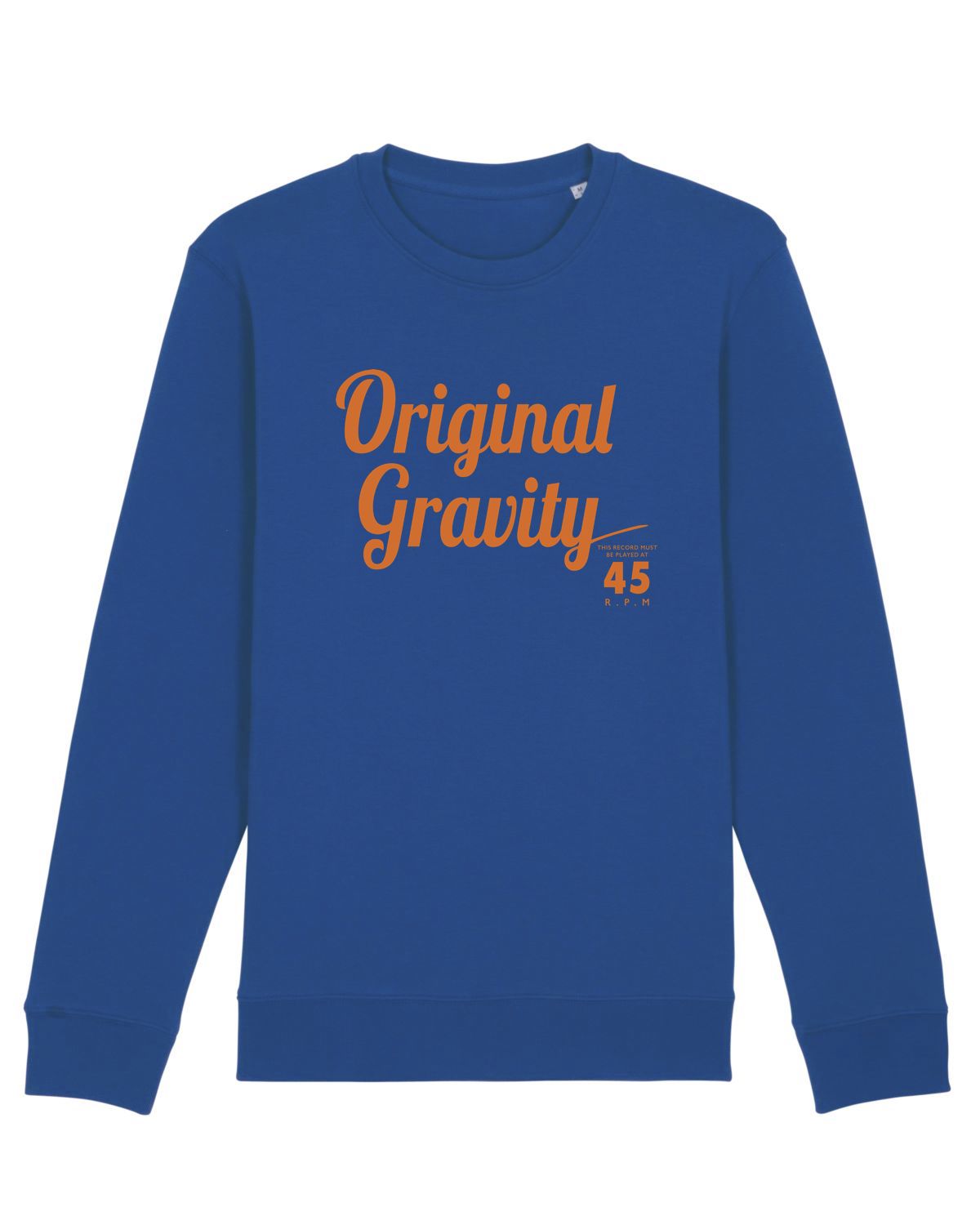 PLAYS at 45 RPM: Original Gravity Records Sweatshirt (3 Colour Options)