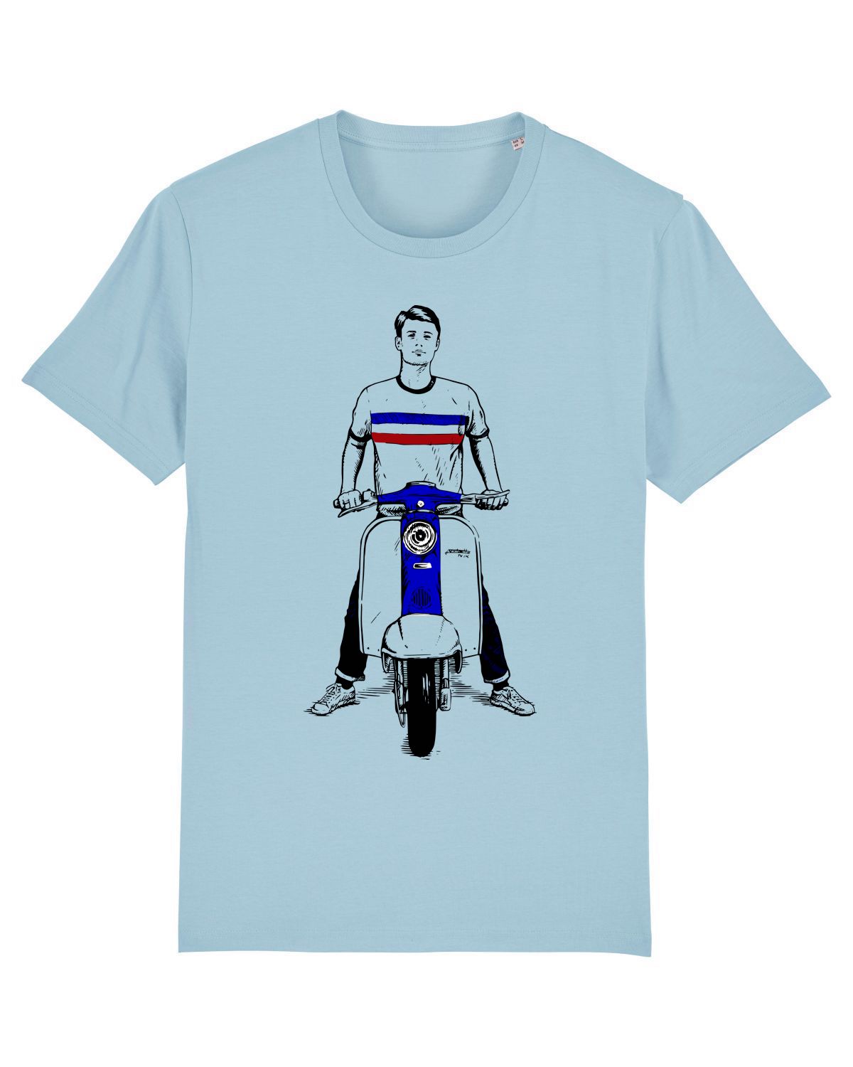 SCOOTER STYLE: T-Shirt Inspired by Scootering, Lambretta and Art Gallery Clothing.