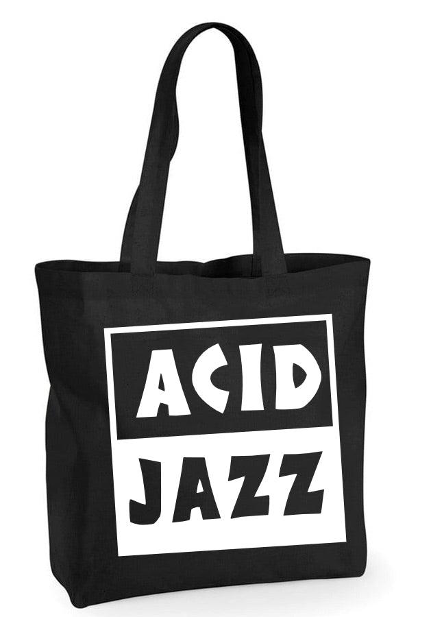 ACID JAZZ: Organic Shopping Bag: Official Merchandise of Acid Jazz Records - SOUND IS COLOUR
