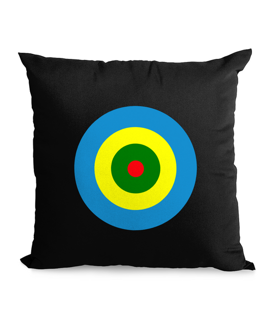 THE COMEBACK: Black Throw Cushion Inspired by The Paul Weller Movement