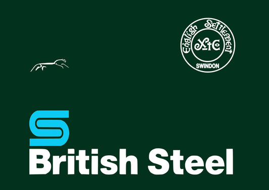BRITISH STEEL: T-Shirt Inspired by XTC & Football: Small to 4XL - SOUND IS COLOUR