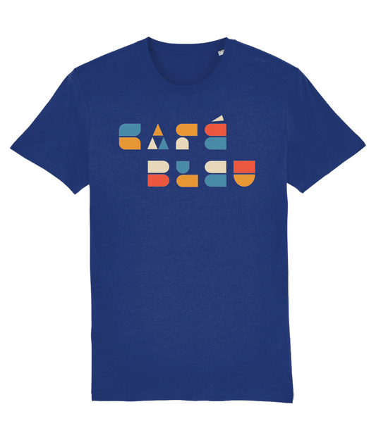 CAFE BLEU; T-Shirt Inspired by The Style Council & Bauhaus. Small to 4XL in 3 Colours - SOUND IS COLOUR