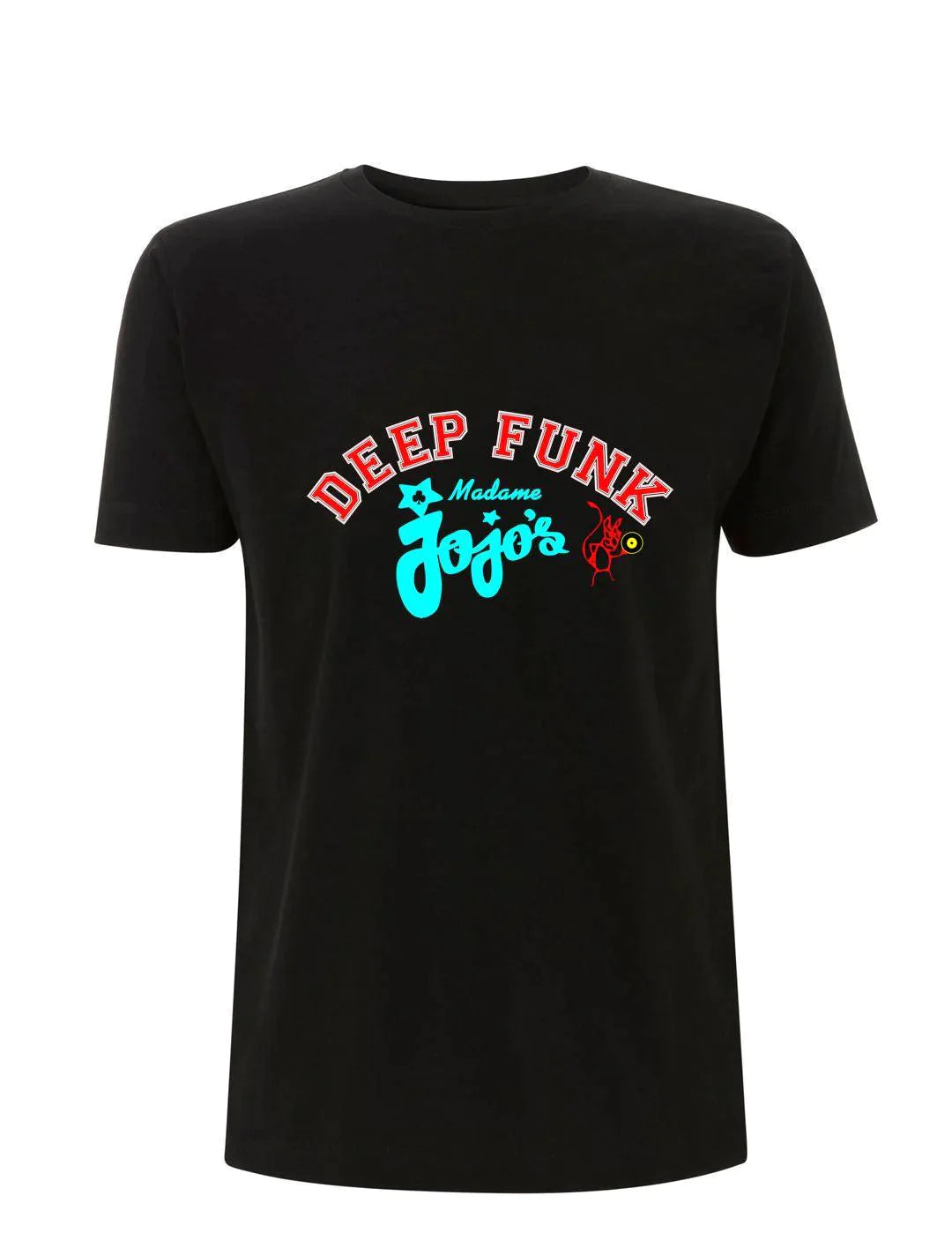 DEEP FUNK at JoJo's (Many Colours): Official Keb Darge T-Shirt. - SOUND IS COLOUR