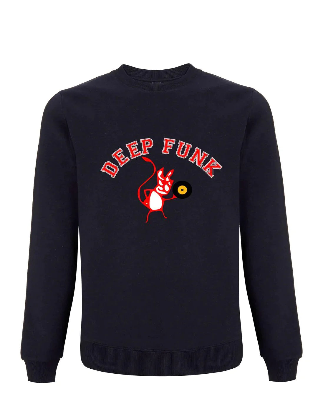 DEEP FUNK DEVIL: Sweatshirt (4 Colours) - Official Keb Darge - SOUND IS COLOUR