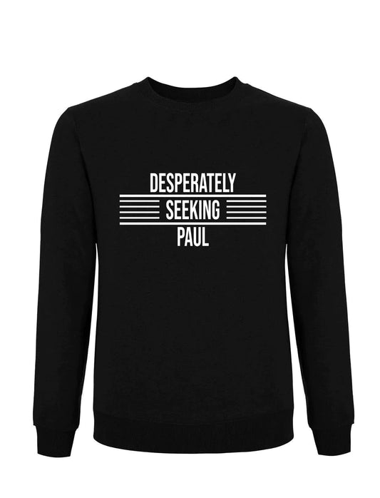 DESPERATELY SEEKING PAUL: Black Sweatshirt Official Merchandise of Paul Weller Fan Podcast - SOUND IS COLOUR