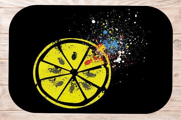 EXPLOSIVE LEMON: Placemats Inspired by The Stone Roses - SOUND IS COLOUR