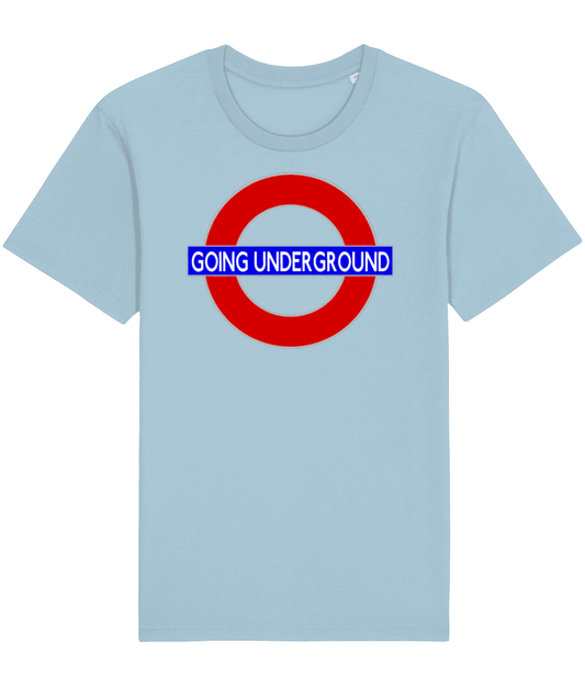 GOING UNDERGROUND T-Shirt Inspired by The Jam and London (2 Colours) Small to 4XL - SOUND IS COLOUR