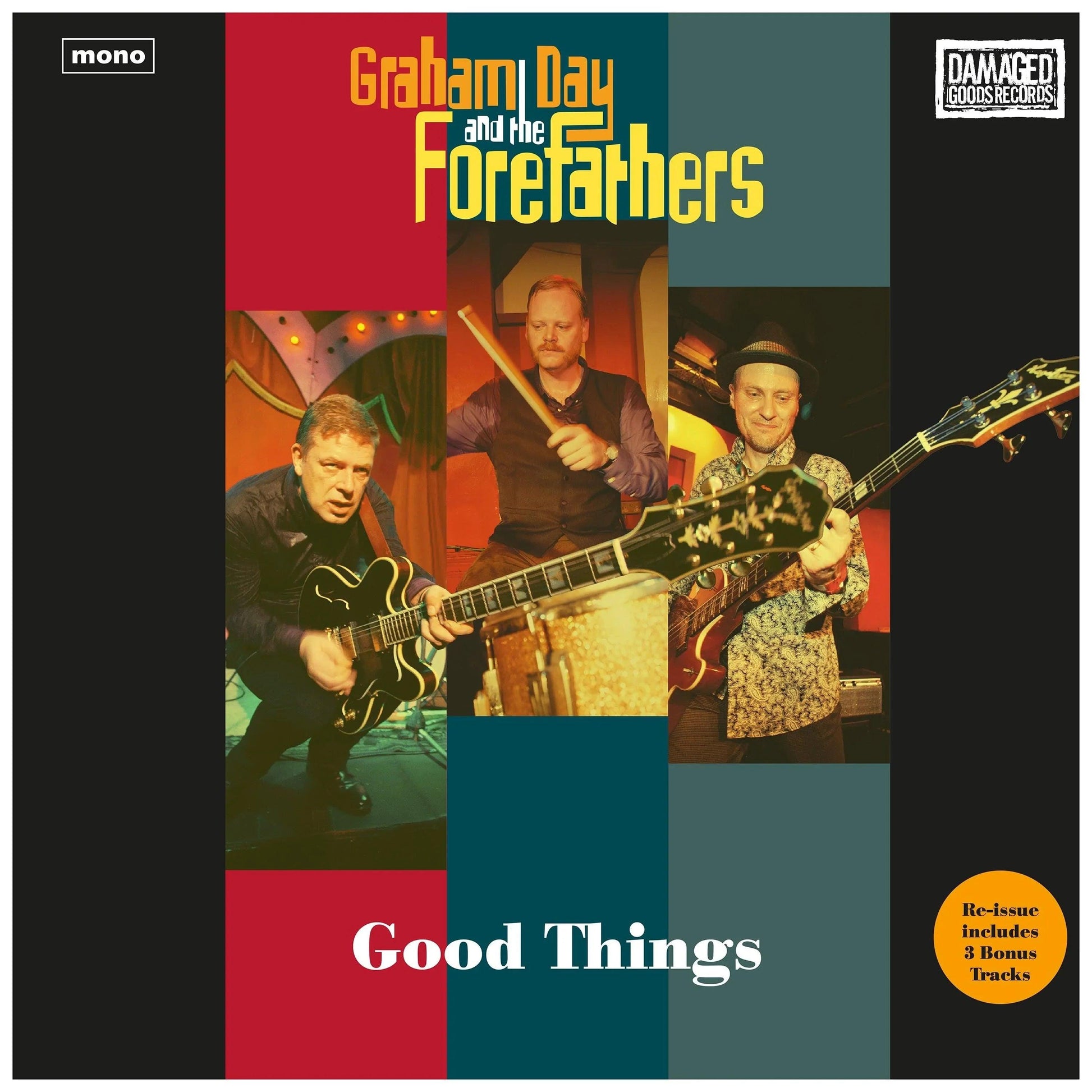 GRAHAM DAY & THE FOREFATHERS: Logo T-Shirt Official Merchandise by Sound is Colour - SOUND IS COLOUR