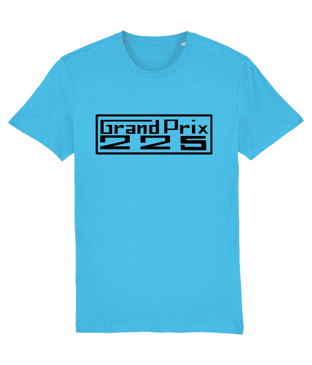 GRAND PRIX 225: T-Shirt Inspired by Classic Lambretta Scooters (5 Lambretta Colour Options) Small to 3XL - SOUND IS COLOUR