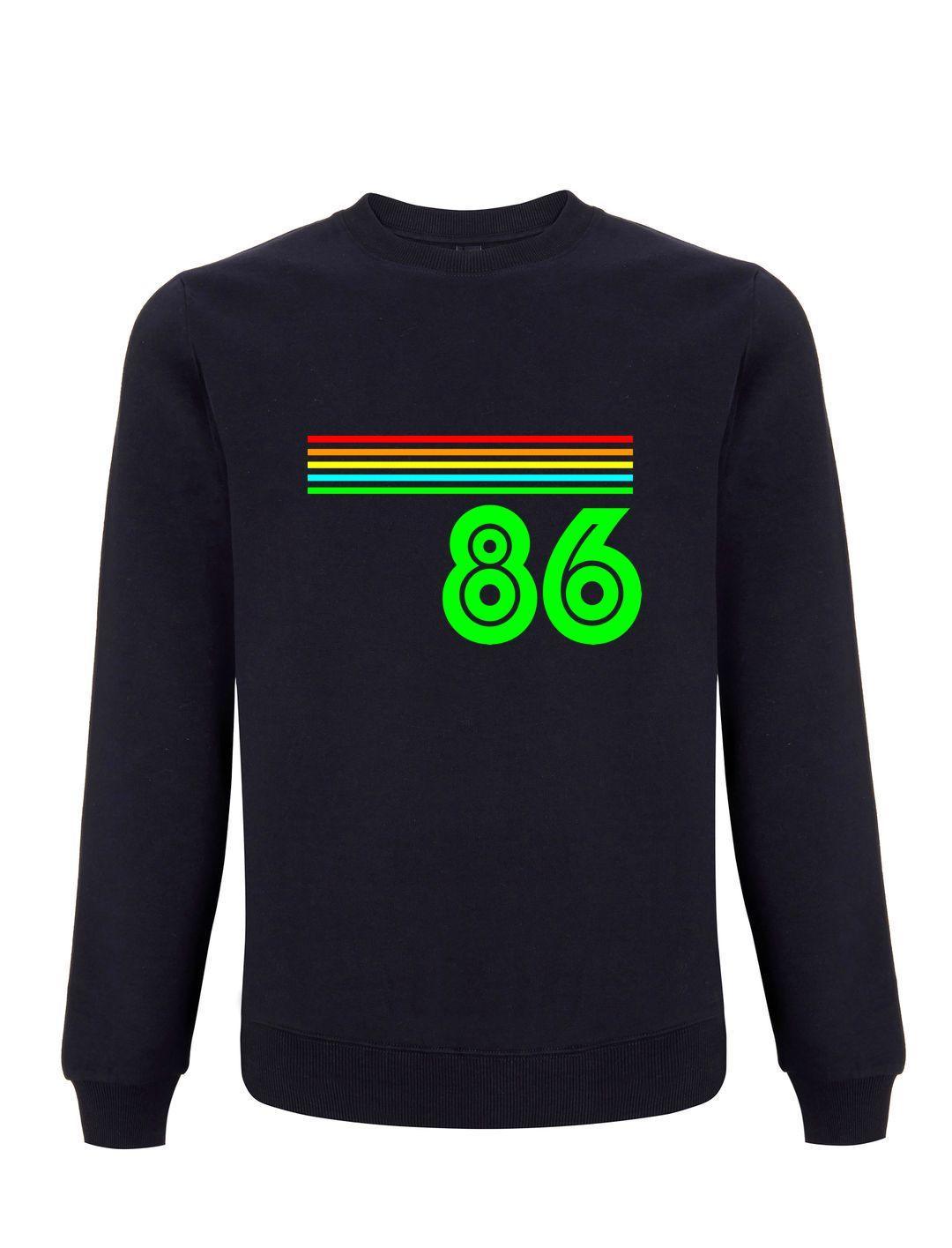 HERE IS MY NUMBER: Sweatshirt: Bespoke With Your Own Numbers (Various Colour Options) - SOUND IS COLOUR