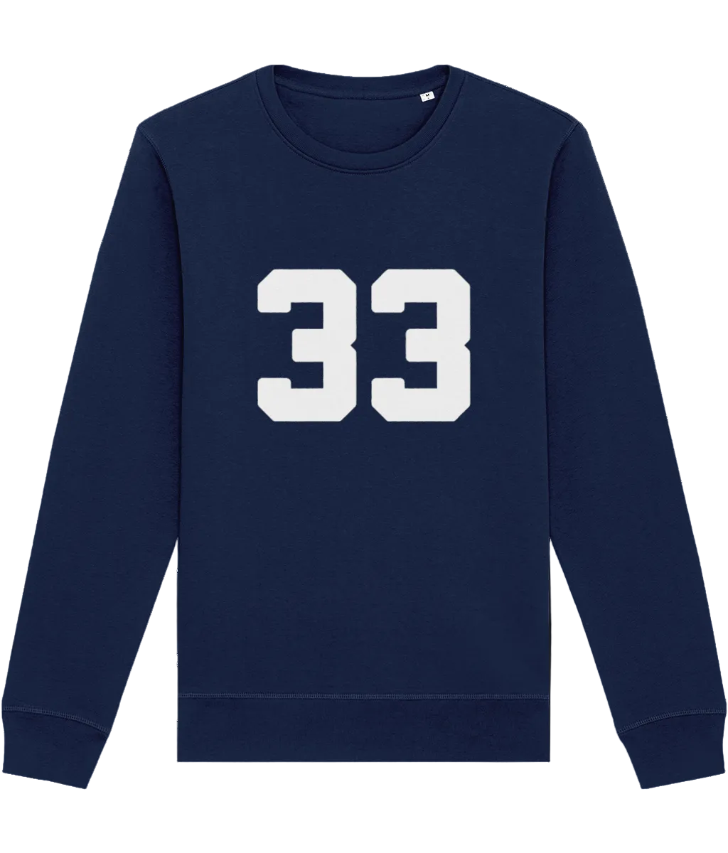 HIGH NUMBERS: 33 - Ivy Style Sweatshirt. Small to 4XL - SOUND IS COLOUR