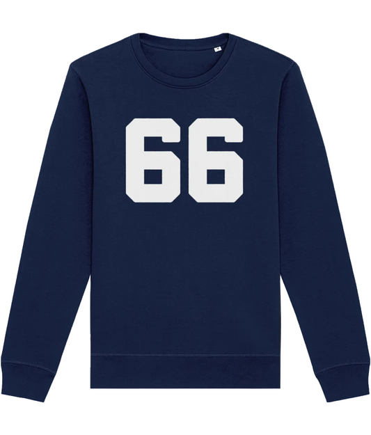 HIGH NUMBERS: 66 - Ivy Style Sweatshirt. Small to 4XL - SOUND IS COLOUR