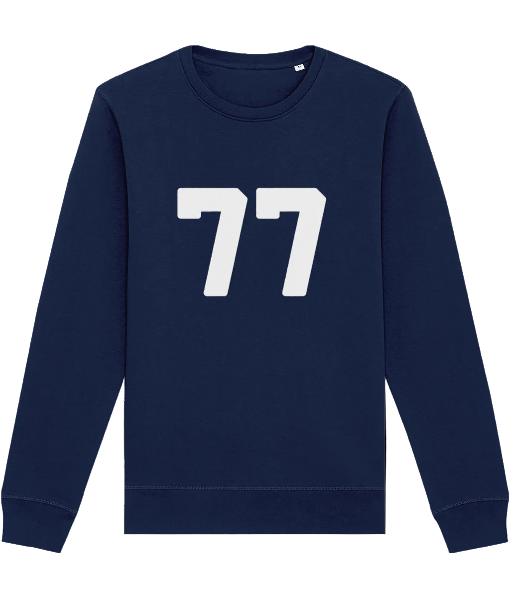 HIGH NUMBERS: 77 - Ivy Style Sweatshirt. Small to 4XL - SOUND IS COLOUR