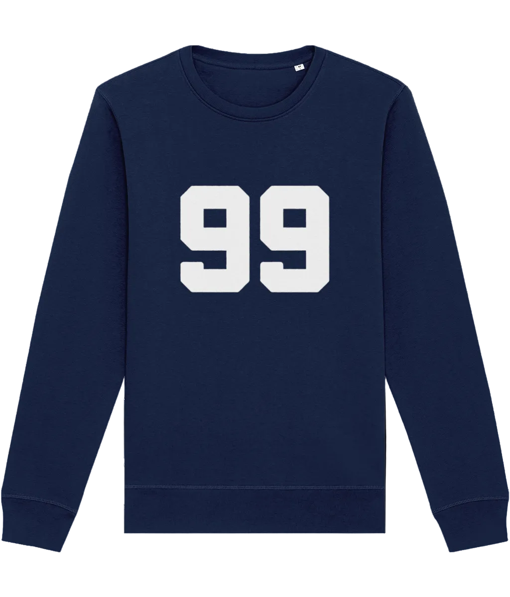 HIGH NUMBERS: 99 - Ivy Style Sweatshirt. Small to 4XL - SOUND IS COLOUR