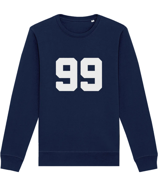 HIGH NUMBERS: 99 - Ivy Style Sweatshirt. Small to 4XL - SOUND IS COLOUR