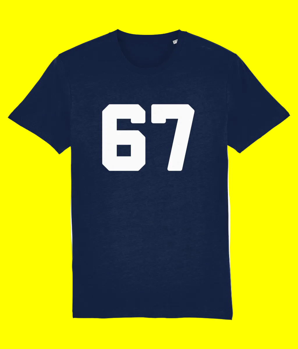 HIGH NUMBERS: BESPOKE With Your Coice of Numbers - T-Shirt or SweatShirt - Small to 4XL - SOUND IS COLOUR