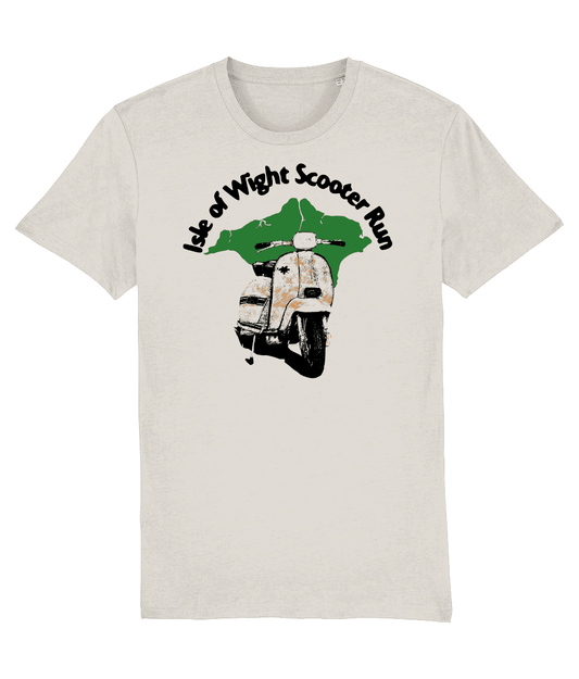 ISLE OF WIGHT GP: T-Shirt Inspired by Classic Lambretta Scooters (3Colour Options) Small to 3XL - SOUND IS COLOUR
