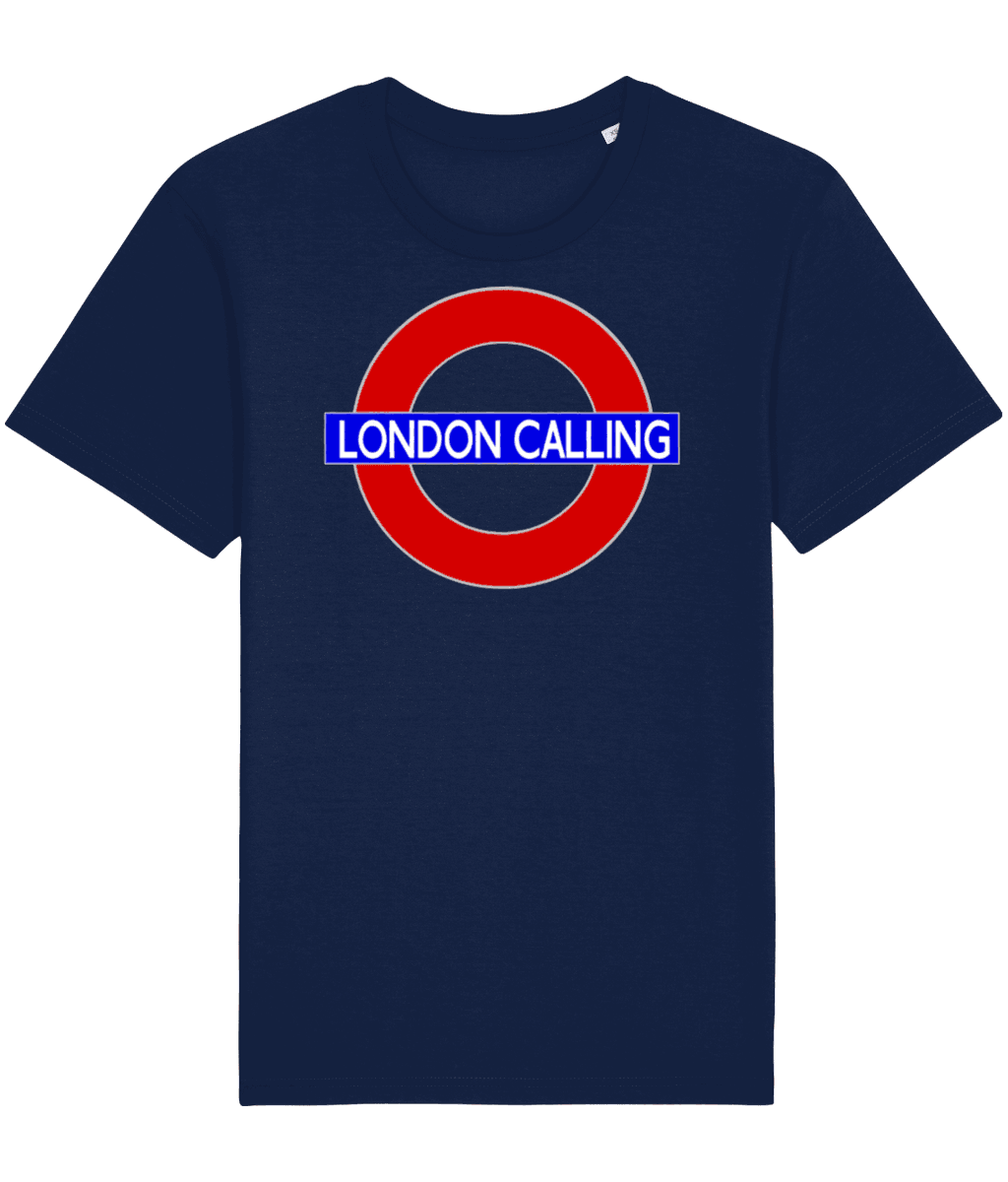 LONDON CALLING T-Shirt Inspired by The Clash and London (2 Colours) Small to 4XL - SOUND IS COLOUR
