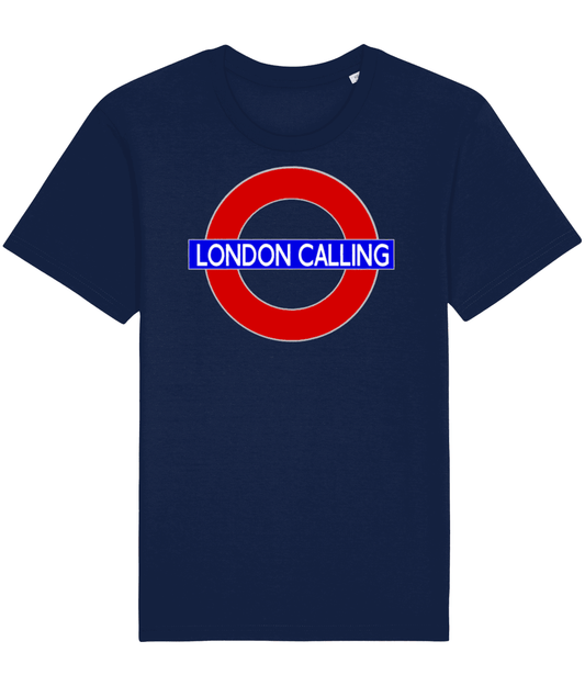 LONDON CALLING T-Shirt Inspired by The Clash and London (2 Colours) Small to 4XL - SOUND IS COLOUR