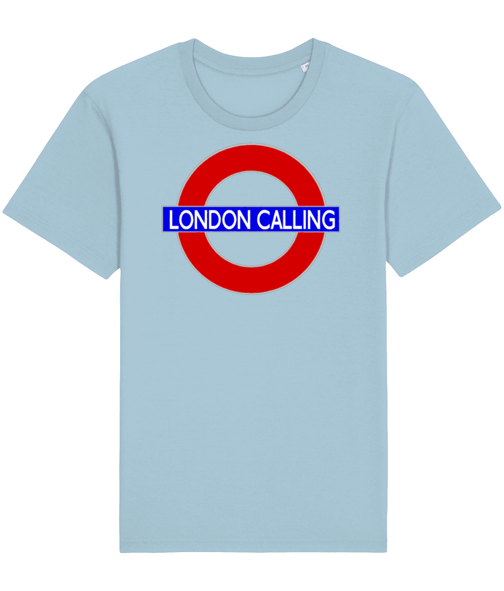 LONDON CALLING T-Shirt Inspired by The Clash and London (2 Colours) Small to 4XL - SOUND IS COLOUR