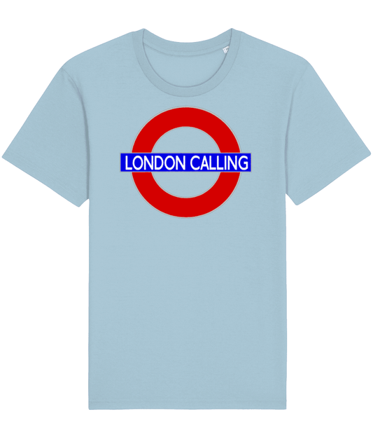 LONDON CALLING T-Shirt Inspired by The Clash and London (2 Colours) Small to 4XL - SOUND IS COLOUR