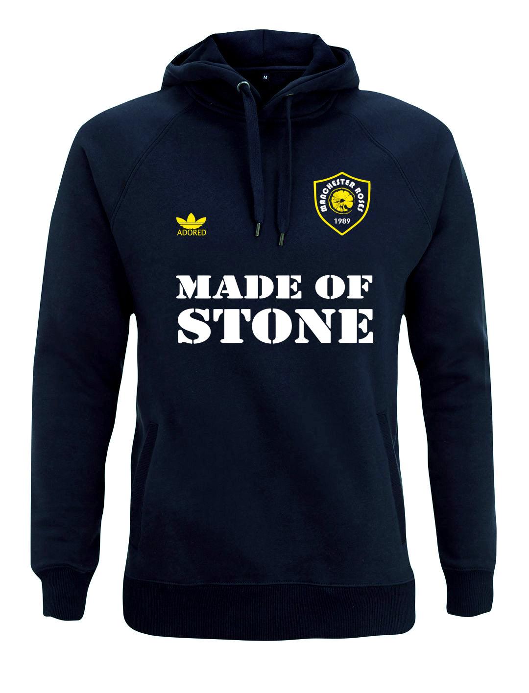 MANCHESTER ROSES: Hoodie Inspired by The Stone Roses & Football (2Colours) - SOUND IS COLOUR