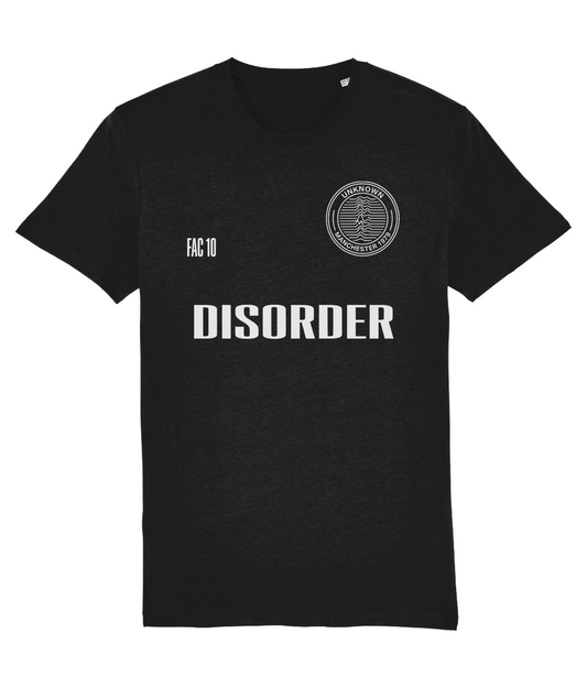 UNKNOWN DISORDER: T-Shirt Inspired by Joy Division & Football. 3 Colours Small to 4XL