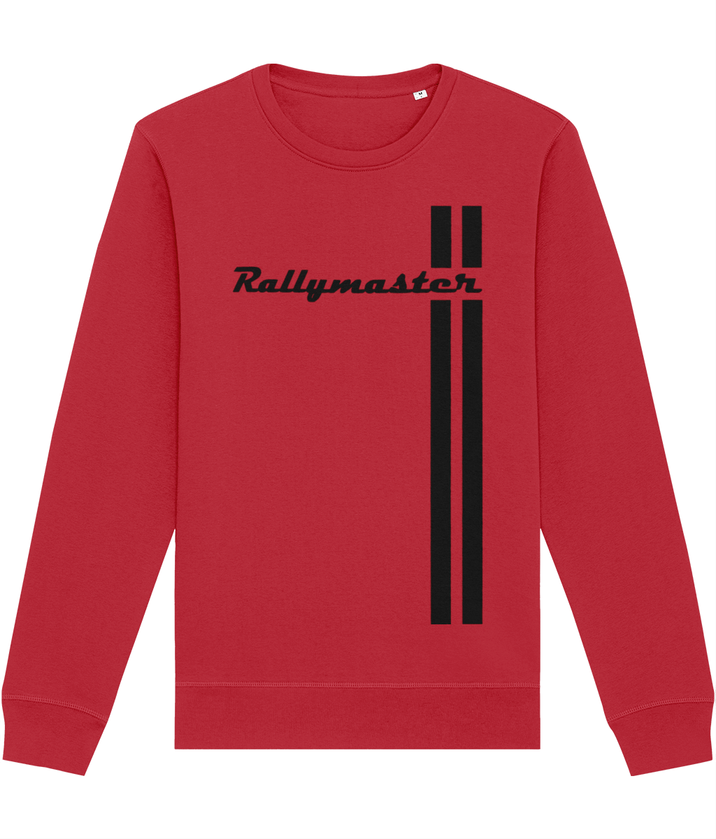 RALLYMASTER: Sweatshirt Inspired by ClassicLambretta Scooters Small to 4XL (RED, BLUE AND BESPOKE)