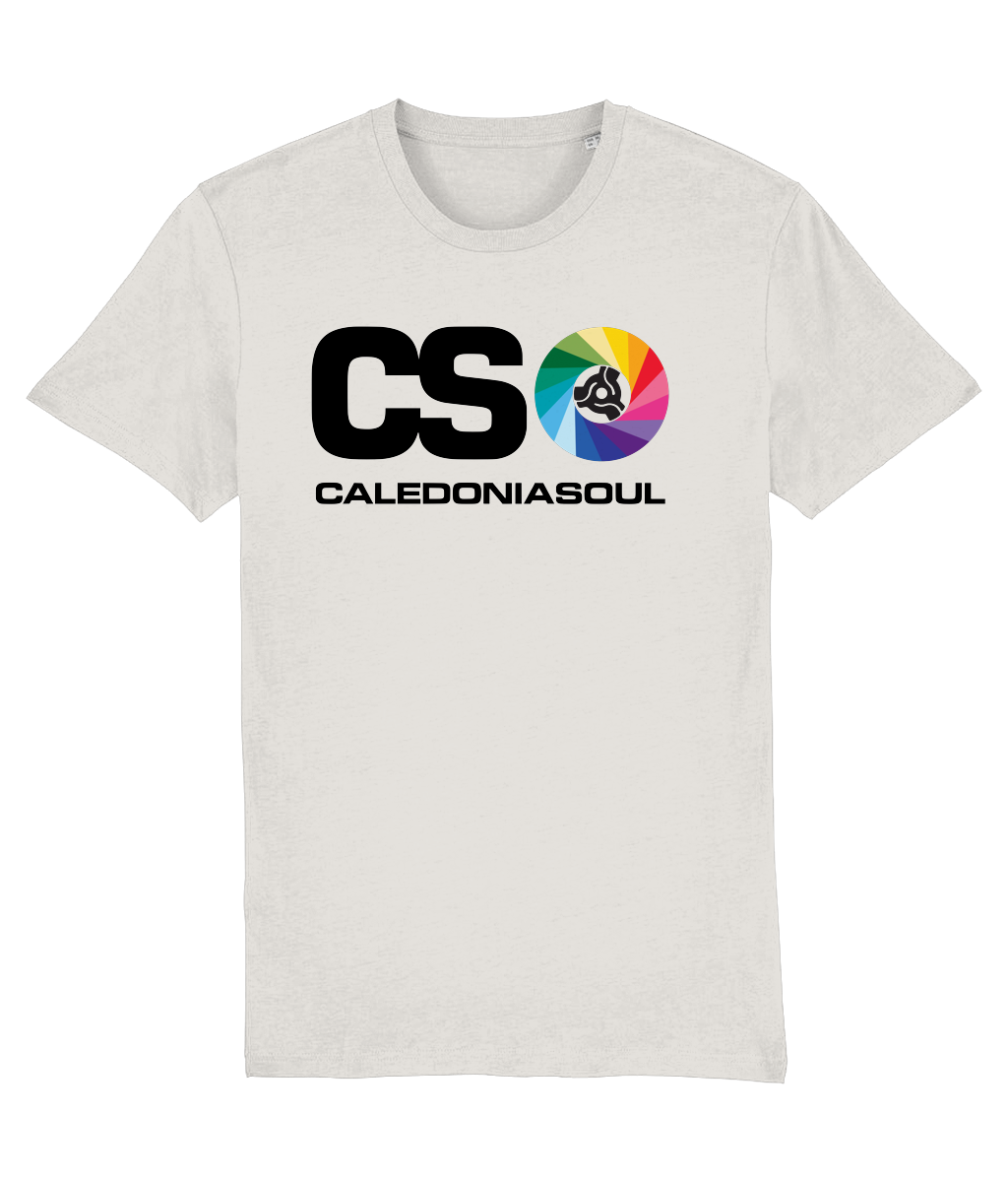 CALEDONIA SOUL: CLUB Logo: Premium Organic T-Shirt. Small to 4XL (3 COLOURS) Official Merchandise by Sound is Colour. - SOUND IS COLOUR