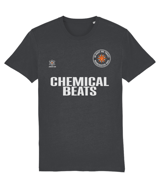 IN DUST WE TRUST: T-Shirt Inspired by The Chemical Brothers (3 Colour Options) Small to 4XL - SOUND IS COLOUR