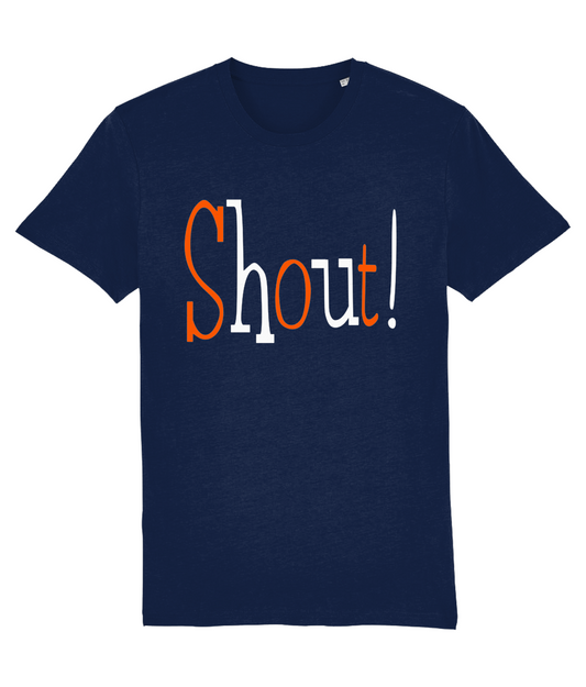 SHOUT!: T-Shirt Inspired by The Style Council & Shout to The Top. Small to 4XL