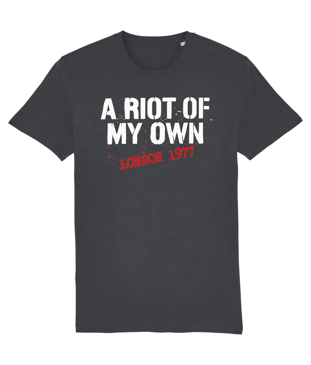 WHITE RIOT: T-Shirt Inspired by The Clash. Small to 4XL (3 Colours)