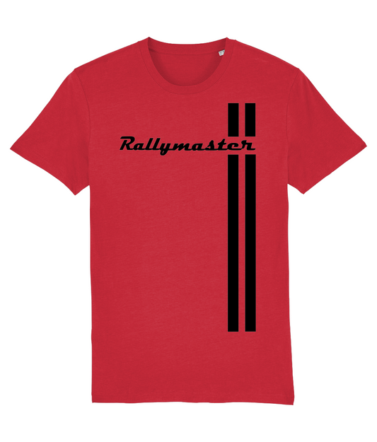 RALLYMASTER: T-Shirt Inspired by ClassicLambretta Scooters Small to 4XL (RED, BLUE AND BESPOKE)