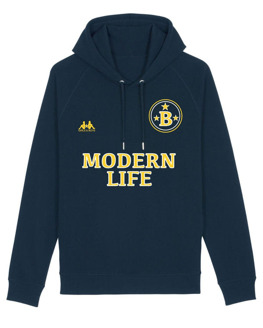 MODERN LIFE: Hoodie Inspired by Blur (2 Colour Options) - SOUND IS COLOUR