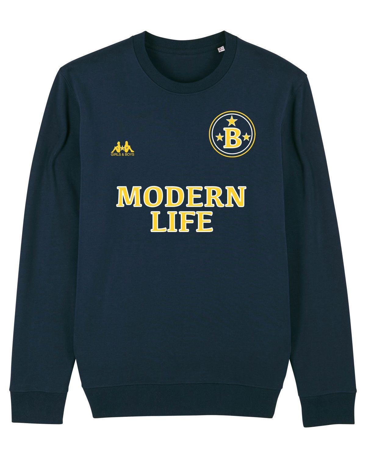 MODERN LIFE: Sweatshirt Inspired by Blur (3 Colour Options) - SOUND IS COLOUR