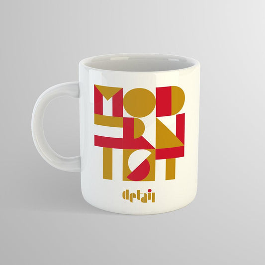 MODERNIST - Detail Mug Double Sided. Official Merchandise for Detail magazine - SOUND IS COLOUR