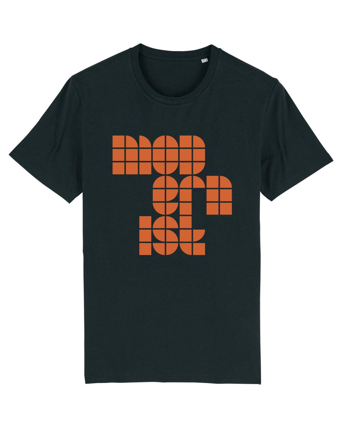 MODERNIST: T-Shirt in Orange Official Merchandise for Detail magazine (2 Colours) - SOUND IS COLOUR