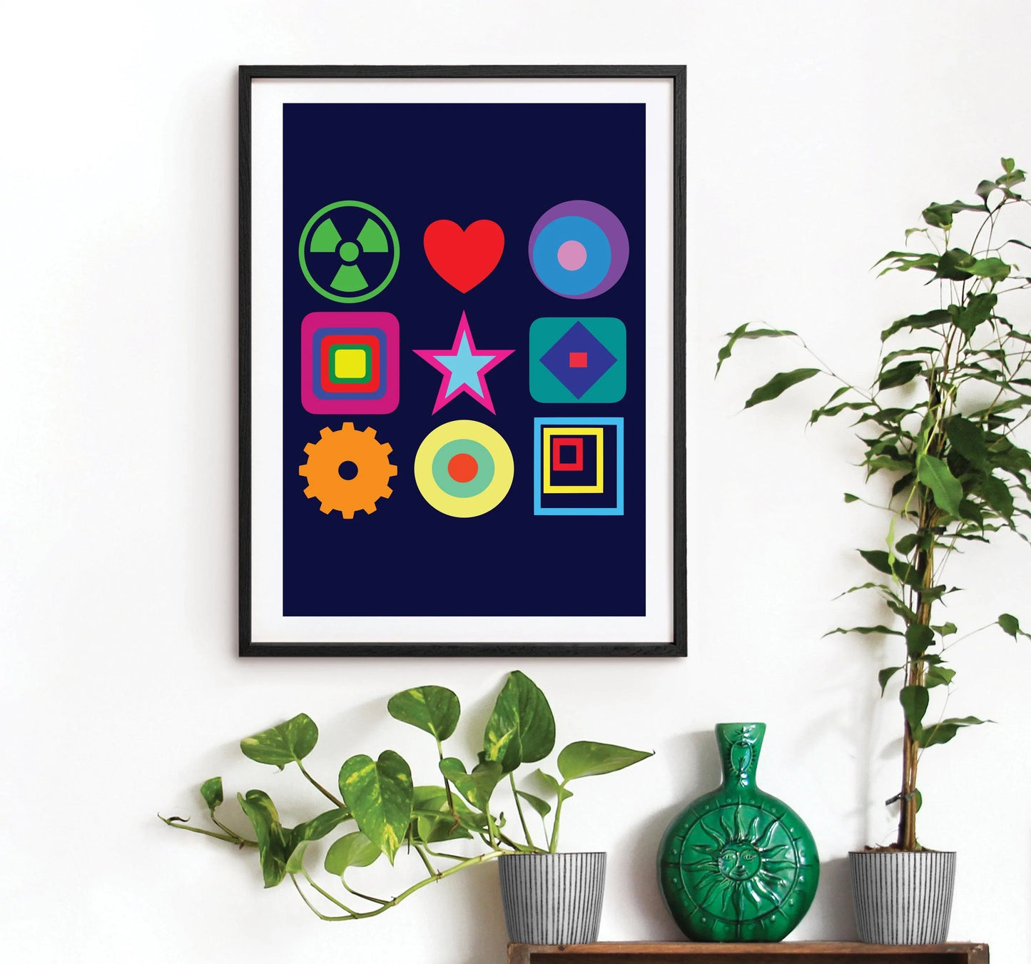 MODIFICATIONS: Fine Art Print Inspired by Pop-Art and Peter Blake - SOUND IS COLOUR